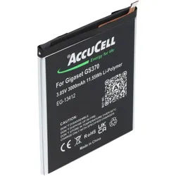 Akku passend für Gigaset GS370, Li-Polymer, 3,85V, 2850mAh, 11,0Wh