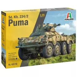 Italeri: Sd.Kfz 234/2 Puma Panzerwagen Modellbausatz, 1:35