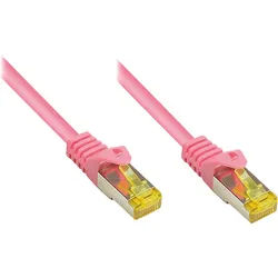 GC 8070R-150M - Patchkabel - Cat.7 Rohkabel, magenta, 15 m