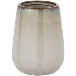 Schöner Wohnen Zahnputzbecher , Beige , Keramik , 8x10.5x8 cm , Badaccessoires, Zahnputzbecher