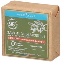 Dermasens Marseille-Peeling-Seife Bio-Orangenblüte