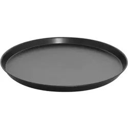 SCHNEIDER Pizzablech aus Blaublech, rund, rundes Backblech aus Blaublech, Durchmesser: 400 mm, Höhe: 25 mm