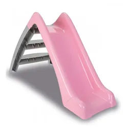 Jamara Rutsche Happy Slide, pastellrosa Kinderrutsche Indoor und Outdoor geeignet ab 1 Jahr rosa
