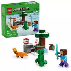 LEGO® Minecraft® Steves Taiga-Abenteuer 21583