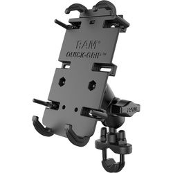 Ram Mount Quick-Grip XL m. Bügelschraube, Smartphone Halterung - Schwarz