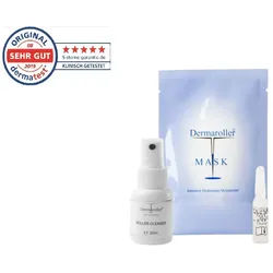 Roller Cleaner, Gesichtsmaske und Hyaluron Ampulle 1 St Unisex