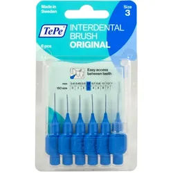 TePe Interdentalbürste 0,6mm blau