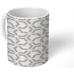 MuchoWow Tasse Grafik - Muster - Modern, 1-tlg., Keramik, Kaffeetassen, Teetasse, Becher, Kaffeebecher, Geschenk