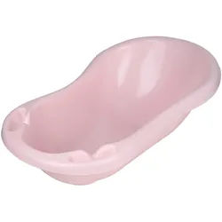 My Baby Lou Babybadewanne , Rosa , Kunststoff , 48x28x84 cm , Antirutschmatte , Pflegen, Baden, Babybadewannen