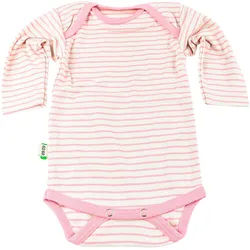Lotties Rosa Geringelter Langarm Body 1 St rosa