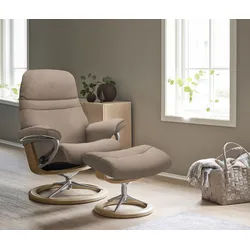 Stressless® Fußhocker »Sunrise«, mit Signature Base, Gestell Eiche Stressless® beige Q2 FARON