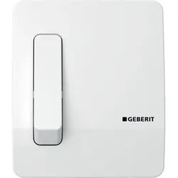 Geberit Handauslösung pneumatisch weiß alpin für Urinal Abdeckplatte 115558111