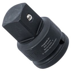 BGS 195 Adapter IMPACT 20mm (3/4") innen auf 25mm (1") aussen Vierkant