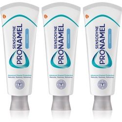 Sensodyne Pronamel Whitening bleichende Zahnpasta für empfindliche Zähne 3x75 ml