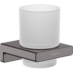 hansgrohe AddStoris Zahnputzbecher, 41749340, Farbe: Brushed Black