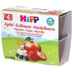 Hipp Fruchtpause Apfel-Erdbeere-Heidelbeere ab 4 Monaten