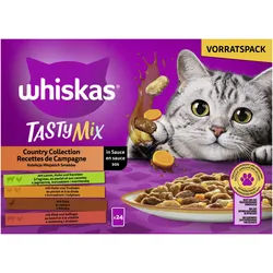 Whiskas Whiskas Tasty Mix Multipack Country Collection in Sauce 2x2.04 kg