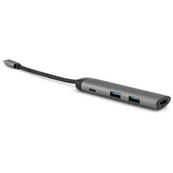Verbatim USB-C Multiport-Hub Adapter grau