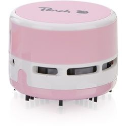 Peach Mini Staubsauger | batteriebetrieben (2x AA) | hohe Saugkraft | pink | PA105