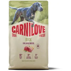 Carnilove True Fresh Dog Duck für ausgewachsene Hunde großer Rassen 4kg