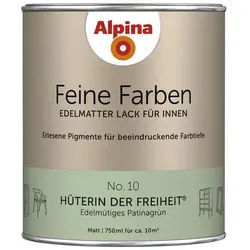 ALPINA Buntlack »Feine Farben«, 0,75 l, patinagrün - gruen