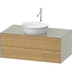 Duravit Waschtischunterschrank o. ES White Tulip 40,8x100x 55, 2 SBK, E N tau s-matt