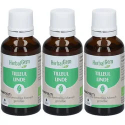 HerbalGem Bio Linde Knospen Trio