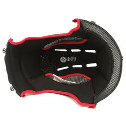 Nolan N80-8 Clima Comfort Innenfutter, schwarz-rot, Größe L XL 2XL für Männer