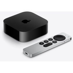 Apple TV 64GB (3. Gen) (Apple Siri), Streaming Media Player, Schwarz, Silber