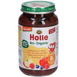 Holle Bio Waldbeeren in Apfel ab dem 8. Monat
