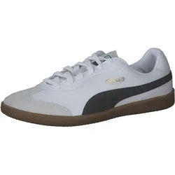 Puma Herren Fussballschuhe KING 21 IT 106696-02 45 - Puma White-Puma Black-Gum - 45