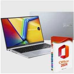 Asus Vivobook X15 - Core 7, beleuchtete Tastatur Business-Notebook (39 cm/15.6 Zoll, Intel Intel Core 7 150U, Intel Graphics, 4000 GB SSD, Windows 11Pro+Office 2024Pro, beleuchtete Tastatur) 4000 GB | 32 GB RAM