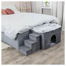 TRIXIE Schlafhöhle Trixie Höhle Harvey mit Treppe - 119 × 47 × 50 cm