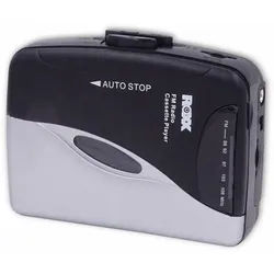 ROXX Kassettendeck PCP 300, schwarz/silber