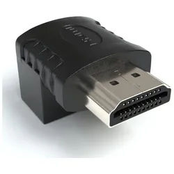JAMEGA HDMI 270° Rechter Winkel Adapter, HDMI A Buchse zu Stecker rechtwinkl HDMI-Adapter