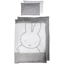 roba® Kinderbettwäsche 100 x 135 cm, in verschiedenen Motiven, Kissenbezug, Deckenbezug, Nestchen & Himmel grau