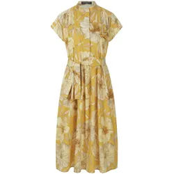La robe 100% coton Fadenmeister Berlin jaune