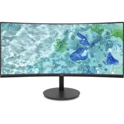 Acer Vero (CB343CURJ0bemiiprcuzx) 34,0" UWQHD Office Monitor 34" (86,36 cm) Ultra WQHD, VA, 120Hz DP/Type-C, 100Hz HDMI, 90% DCI-P3, Höhenverstellbar