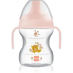 MAM Learn to Drink Cup Trainingsbecher mit Griffen Girl 190 ml