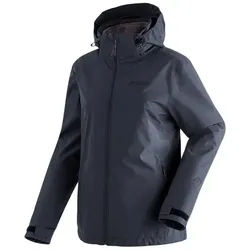 Maier Sports Funktionsjacke Gregale DJ W Damen Wanderjacke wasserdicht, Outdoorjacke mit Kapuze blau 36 EU