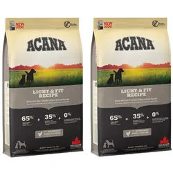 ACANA HERITAGE Light & Fit Dog 2x11,4kg