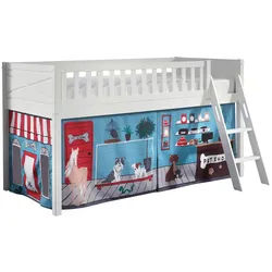 Spielbett Scott ca. 90x200 cm Weiß