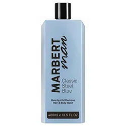 Marbert Man Classic Steel Blue Duschgel & Shampoo 400 ml Unisex