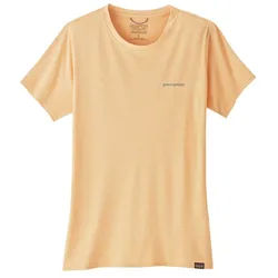 Patagonia W's Capilene® Cool Daily Graphic Shirt - Waters Damen T-Shirt sandy melon x-dye XL