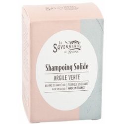 La Savonnerie de Nyons - Festes Shampoo, grüner Ton 110 g
