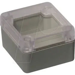 RP1025C - Kunststoffgehäuse, Serie RP, 60 x 65 x 40 mm, grau