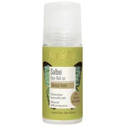 farfalla Deodorant Roll on mit Salbei