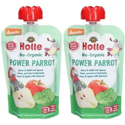 Holle Bio Power Parrot, Birne, Apfel und Spinat