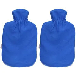 Sänger Bouillotte 2L – Housse Polaire Bleue