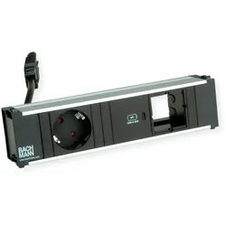 BACHMANN CONI 1xCEE7/3 1xUSB C 30W, Schutzkontakt GST18 Stecker